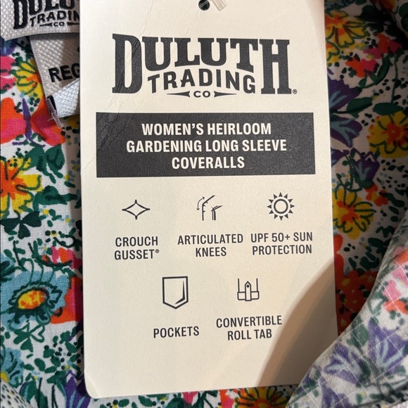 Duluth Trading Co Gardening Long Sleeve Coveralls - NWT - Picture 7 of 9